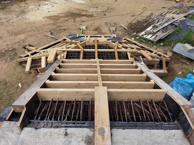 Prace zbrojarskie, żelbetowe