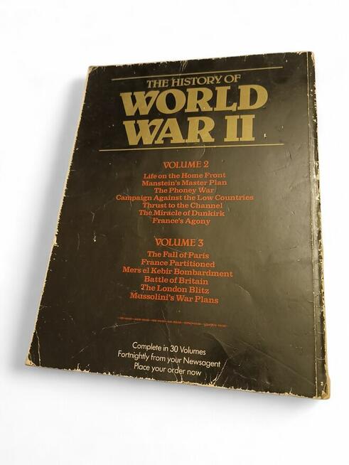 The History of World War II Volume 1 Orbis Publication 1983