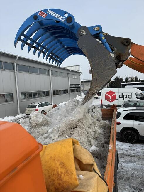 wywóz śniegu Olsztyn załadunek w Olsztynie piasek na zimę