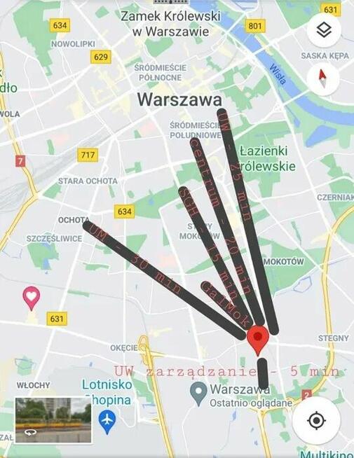 Pokój Metro Wilanowska Mokotów AKTUALNE