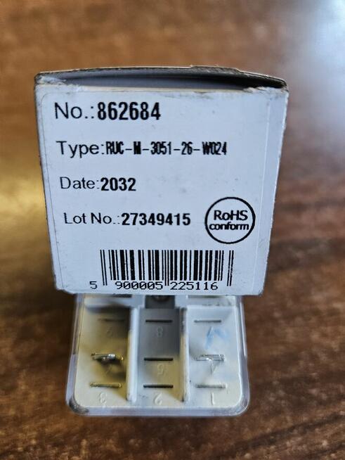 Przekaźnik Relpol relpol RUC-M-3051-26-W024