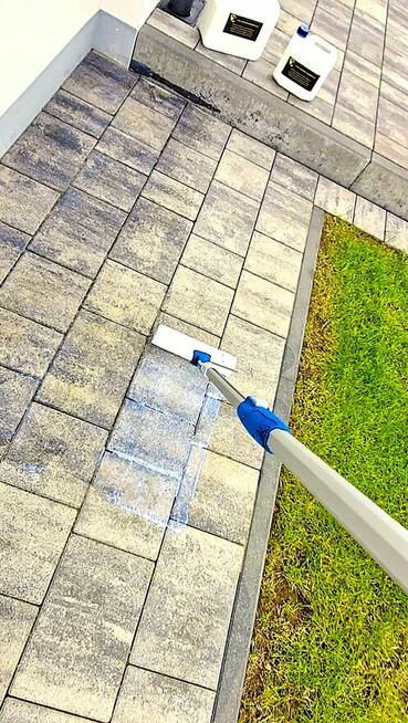 Czyszczenie i mycie kostki brukowej impregnowanie żywicą