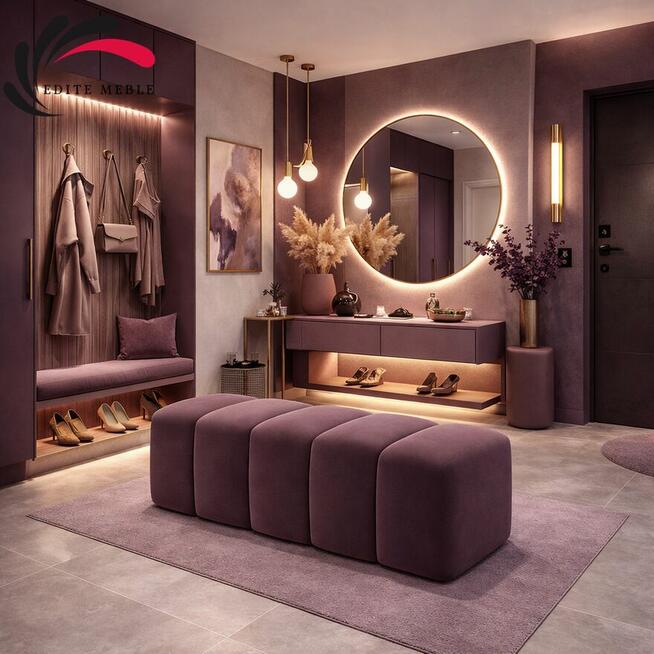 Pufa Tapicerowana Bubble Premium | Producent Edite Meble