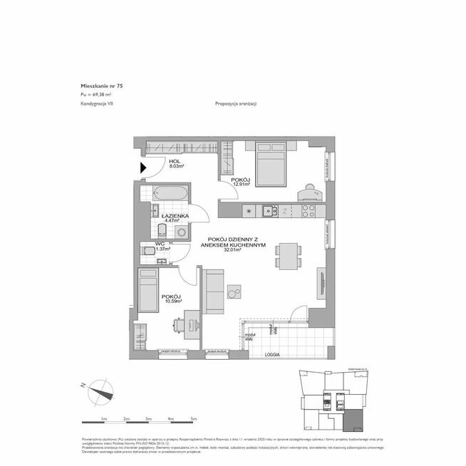 Mieszkanie Gdańsk Piecki-Migowo, Franciszka Rakoczego