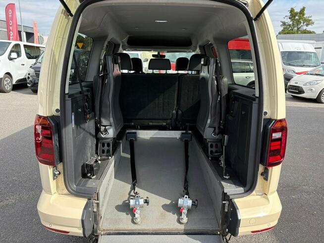 Caddy 2.0-150 Niepełnosprawnych inwalida rampa Bogate wyposażeniePFRON