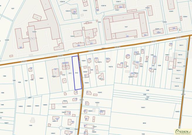 Działka usługowa Łuków Łapiguz, Łapiguz