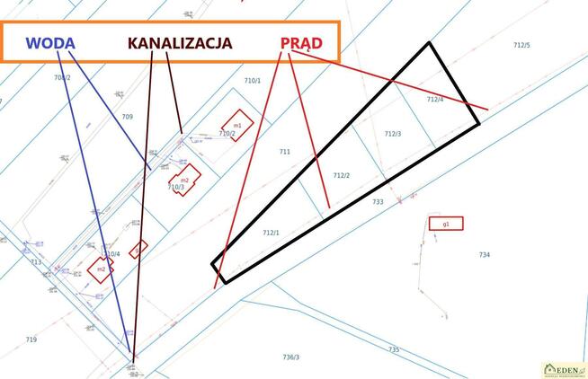 Działka budowlana Jeruzal gm. Mrozy