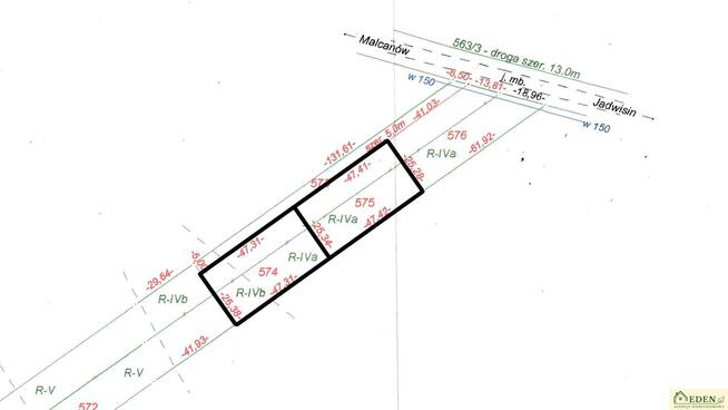 Działka budowlana Jadwisin gm. Łuków