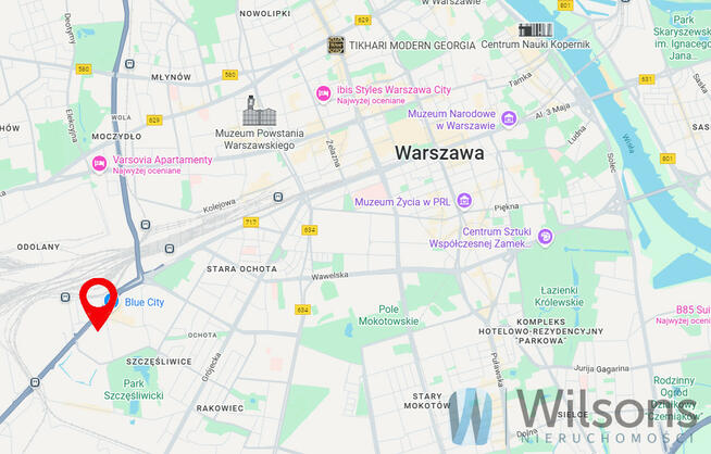 Lokal użytkowy Warszawa gm. Ochota Ochota, Aleje Jerozolimskie