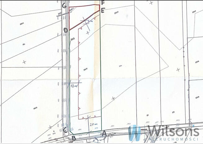 Działka usługowa Sokołów gm. Michałowice, Rodzinna