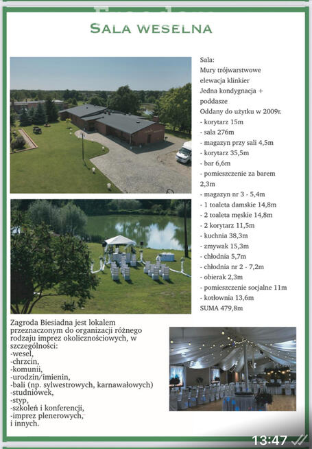 Centrum 6,5 ha Szprotawy / zabudowane/działki