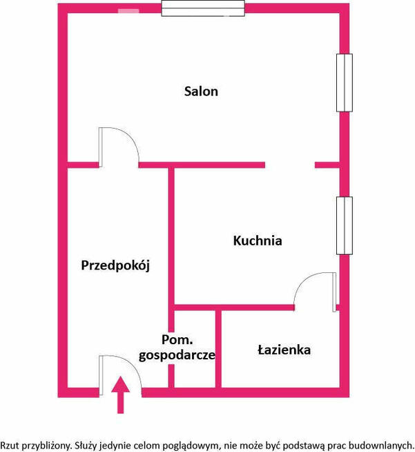 Mieszkanie 34,75 m² z garażem w cenie – parter