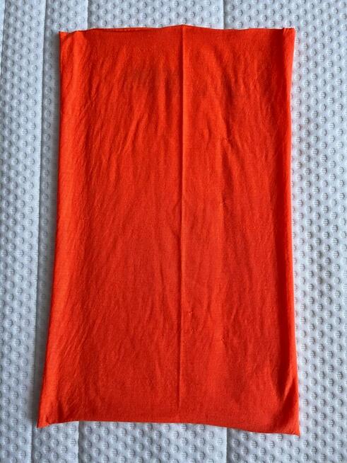 Chusta buff / komin European Cycling Challange pomarańczowa