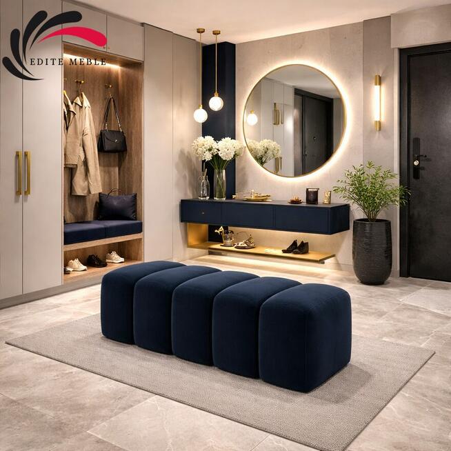 Pufa Tapicerowana Bubble Premium | Producent Edite Meble