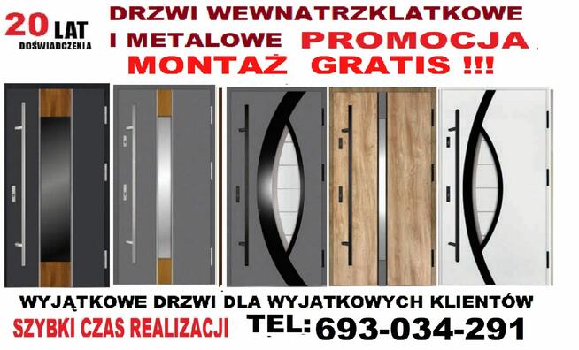 Drzwi zewnętrzne wejściowe ANTYWŁAMANIOWE