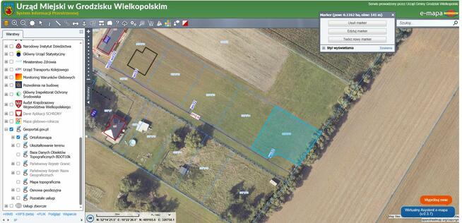 Działka budowlana WZ