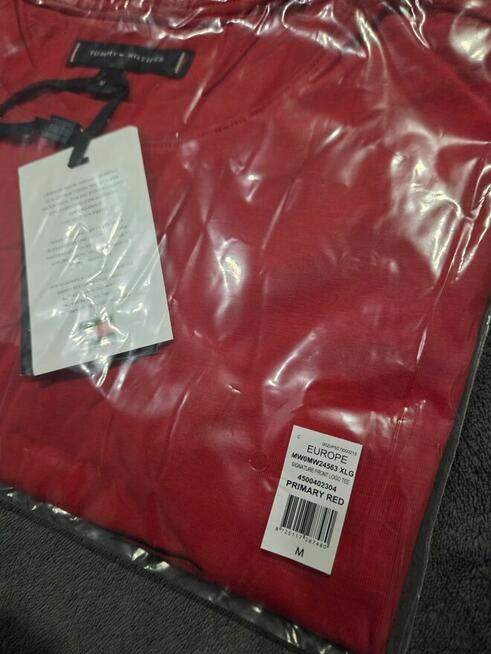 Tommy Hilfiger meska Koszulka r.M czerwona
