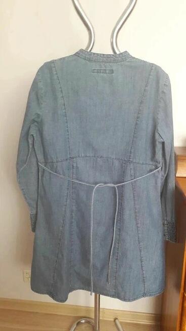 Tunika jeansowa Mapp koszula dżins XL niebieska