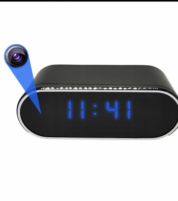 Zegarek budzik mini kamera