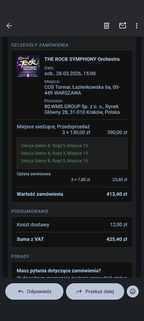 Bilety na koncert Rok Symphony Orchestra