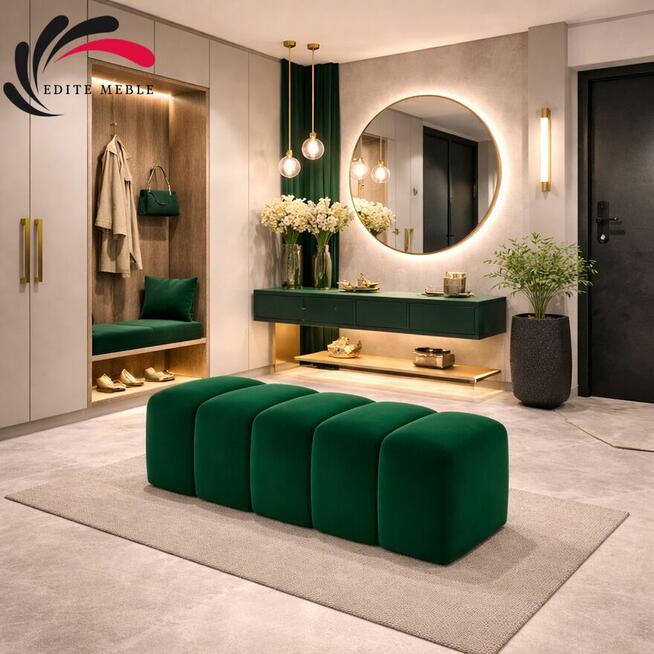 Pufa Tapicerowana Bubble Premium | Producent Edite Meble