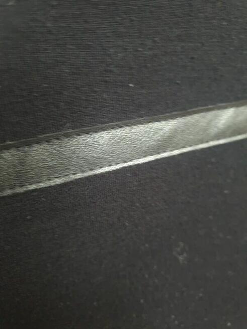 Sukienka czarna bez rękawów z aplikacją L