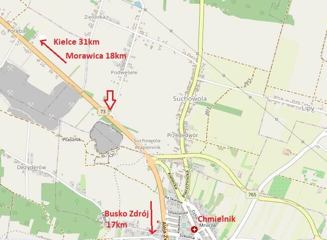 Kształtna działka, w ciekawym miejscu.