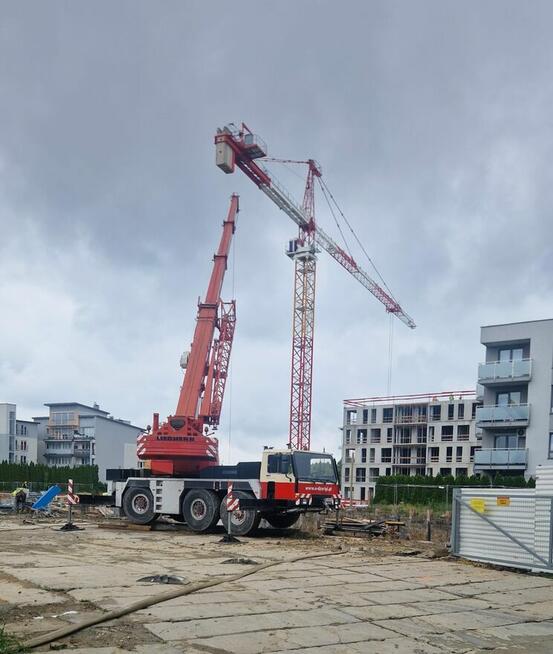 Usługi dźwigowe Wynajem dźwigów i żurawi samojezdnych