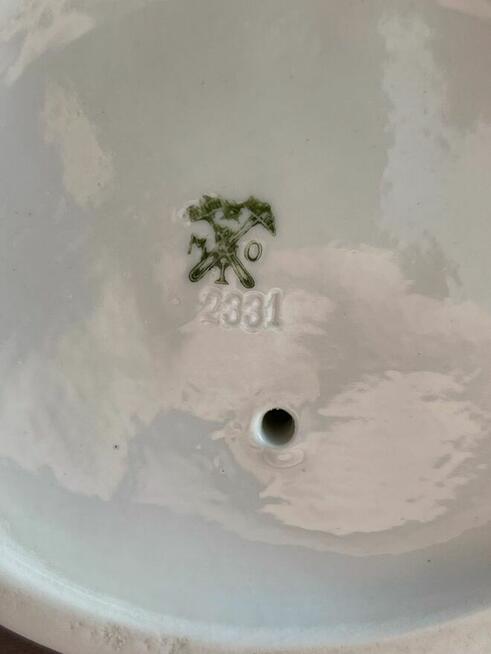 Figurka- Perkoz, Antyk 1890 rok, kolekcjonerska