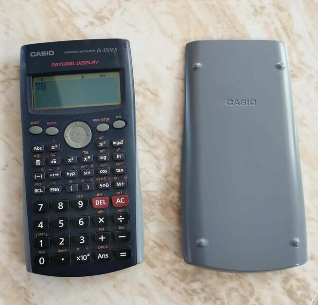 Kalkulator naukowy Casio fx 350 ES