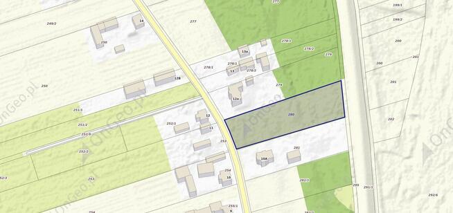 DZIAŁKA BUDOWLANA 4886 m2 ZA KONSTANCINEM TYLKO 795 TYŚ ZŁ