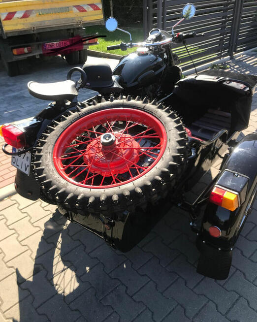 Dnepr motorcycle MT 10-36 with sidecar