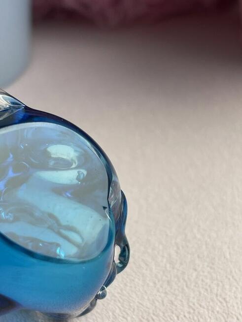 Figurka , szklana ryba, szkło artstyczne