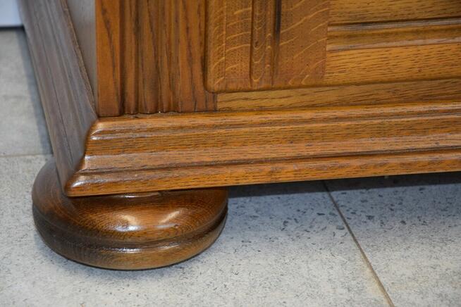 komoda dębowa - jak nowa