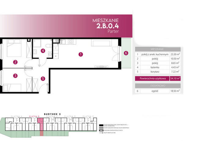 Piękne mieszkanie 3pokojowe z ogródkiem w zielonej i spokojnej okolicy