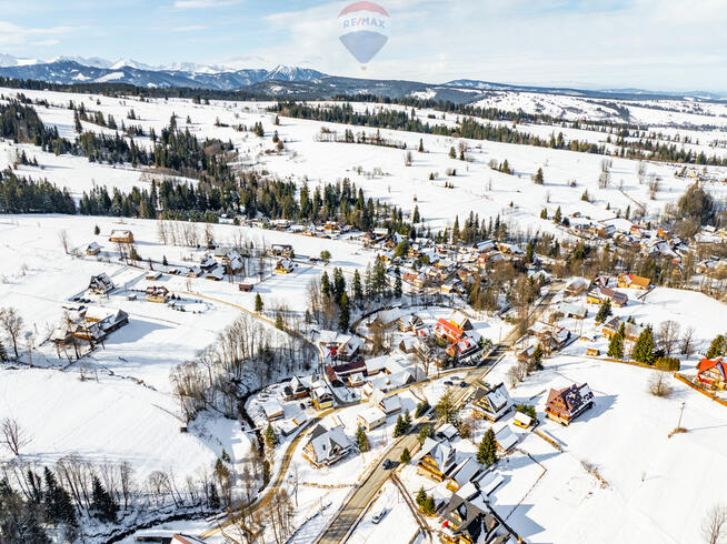 Działka z rozpoczętą budową w Dzianiszu Górnym