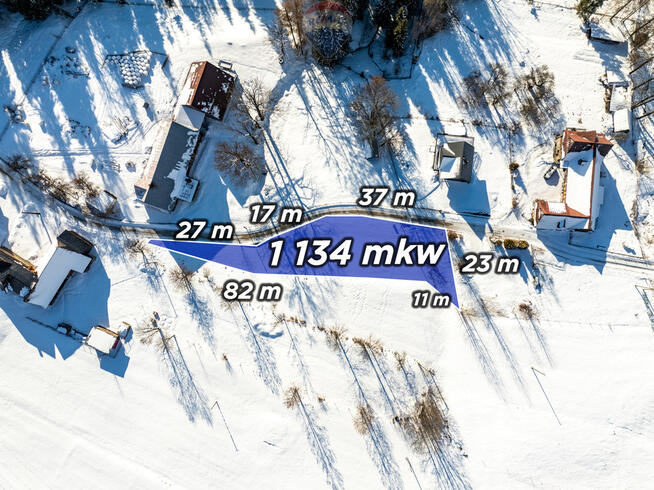 Działka budowlana Czerwienne Kubirówka