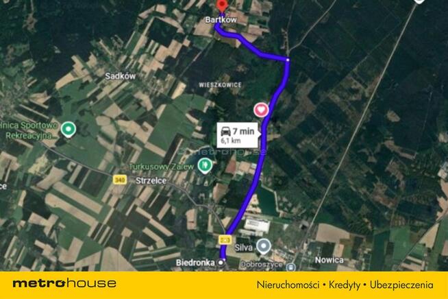 Dom w stanie surowym zamkniętym Bartków Dobroszyce