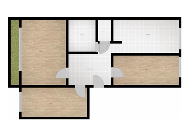 3-pokojowe rozkładowe 53 m² Łódź Polesie-Retkinia