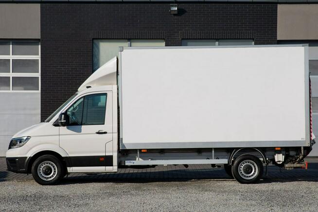 Volkswagen Crafter 177KM 8ep KONTENER + WINDA dHollandia 750kg + DRZWI BOCZNE UDT W CENIE