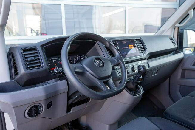 Volkswagen Crafter 177KM 8ep KONTENER + WINDA dHollandia 750kg + DRZWI BOCZNE UDT W CENIE