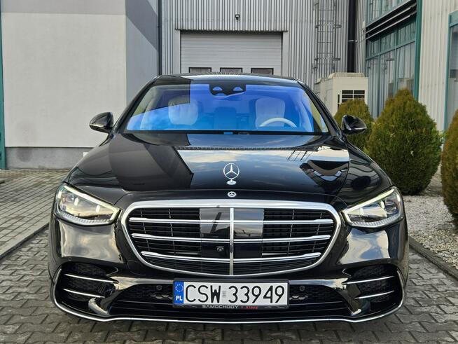 Mercedes S 450 d 4Matic Long. Skrętna oś, Webasto, Digital Light, Burmester 3D.