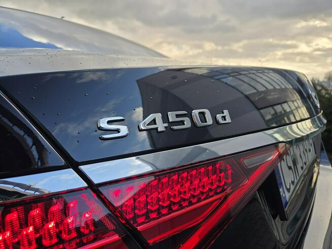 Mercedes S 450 d 4Matic Long. Skrętna oś, Webasto, Digital Light, Burmester 3D.