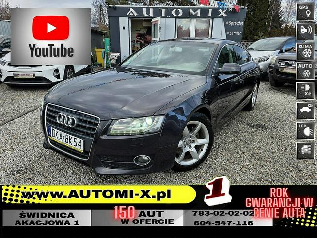 Audi A5 2,0 benz, 211KM MANUAL! Sportback z GWARANCJĄ/Zamiana - Automi-x.pl