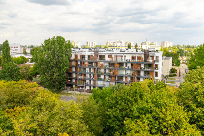 Przestronny apartament z widokiem na Park Dygata