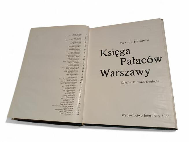 Tadeusz S. Jaroszewski: Księga Pałaców Warszawy