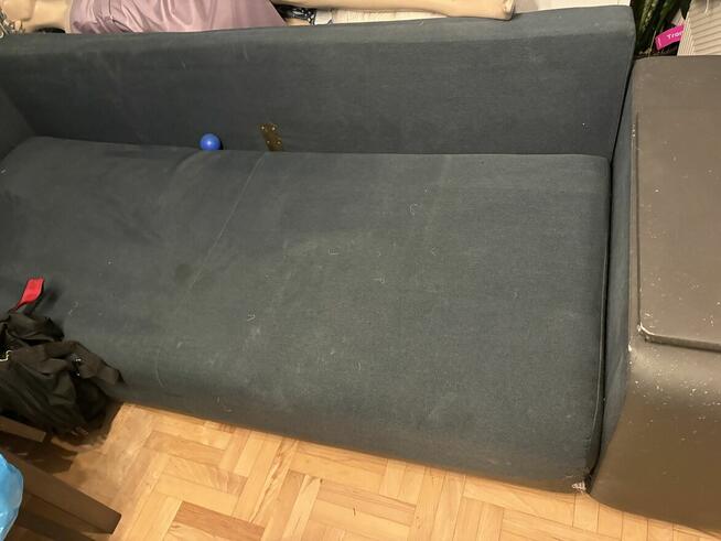 Duże podwójne rozkładane łóżko