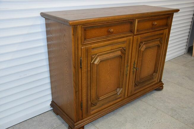 komoda dębowa - jak nowa