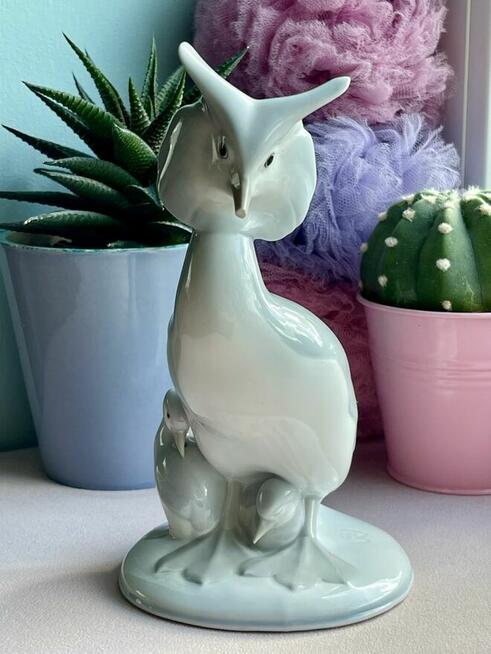 Figurka- Perkoz, Antyk 1890 rok, kolekcjonerska