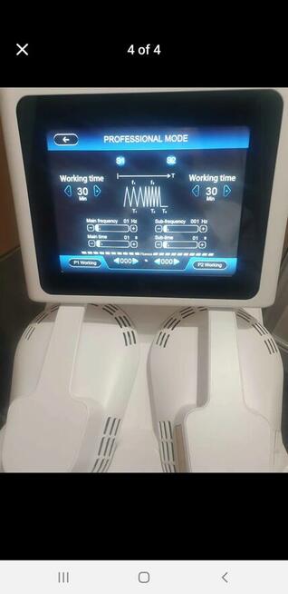 Maszyna do cwiczenia i ujedrniania miesni